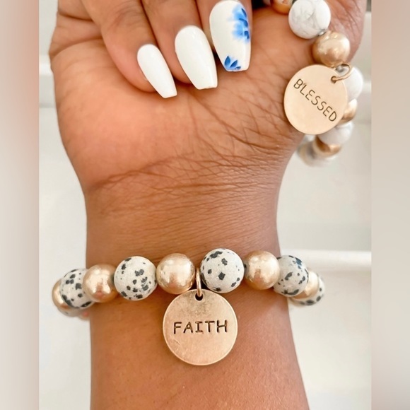 FAITH CHARM BRACELET - Picture 2 of 2